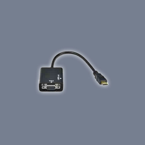 Adaptadores mini HDMI y micro HDMI a VGA